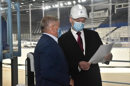 «Сибантрацит» готовит ЛДС «Сибирь» к Молодежному чемпионату по хоккею в 2023 году